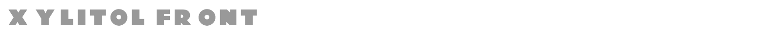 Xylitol font preview